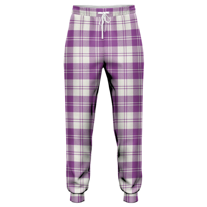 Erskine Dress Purple Tartan Jogger Pants