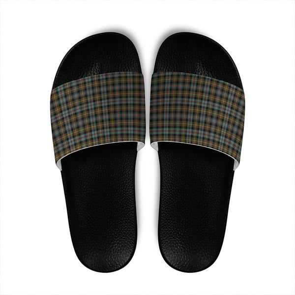 Farquharson Weathered Tartan Classic Slide Sandals