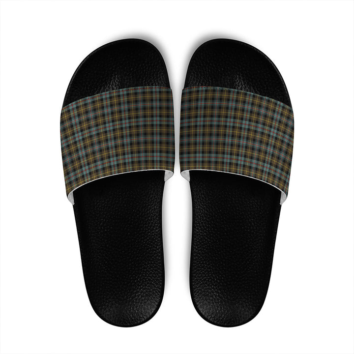 Farquharson Weathered Tartan Classic Slide Sandals
