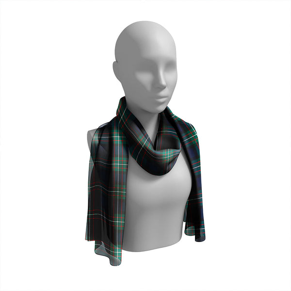 Ferguson Modern Tartan Classic Silk Habotai Long Scarf