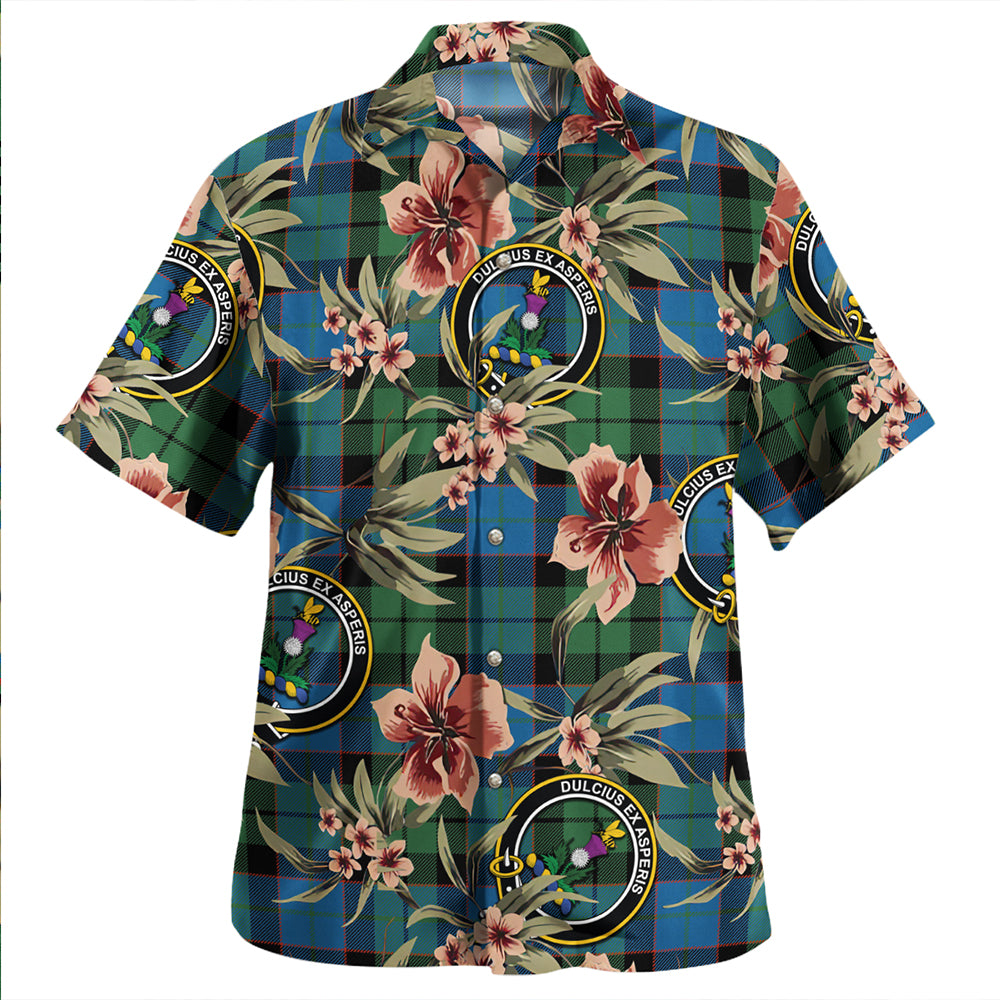 Scottish Tartan Farquharson Modern Clan Hawaiian Shirt New Style main image 0