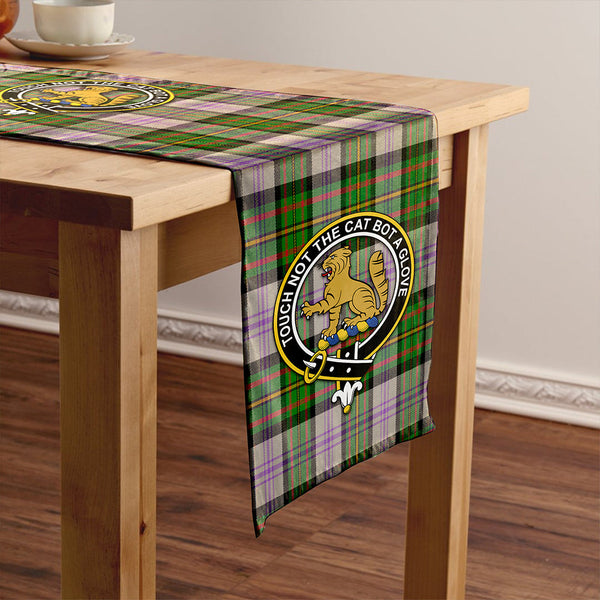 Firth of Tay (Gillies Dress) Ancient Clan Badge Tartan Table Runner