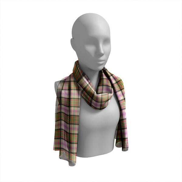 Firth of Tay (Gillies Dress) Weathered Tartan Classic Silk Habotai Long Scarf