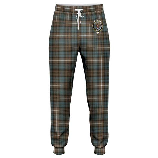 Forbes Weathered Clan Badge Tartan Jogger Pants