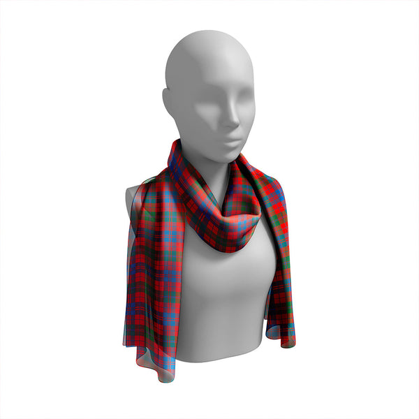 Fraser (Wilson 1820) Ancient Tartan Classic Silk Habotai Long Scarf