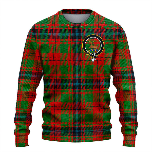 Fulton 1999 Ancient Clan Badge Tartan Knitted Sweater