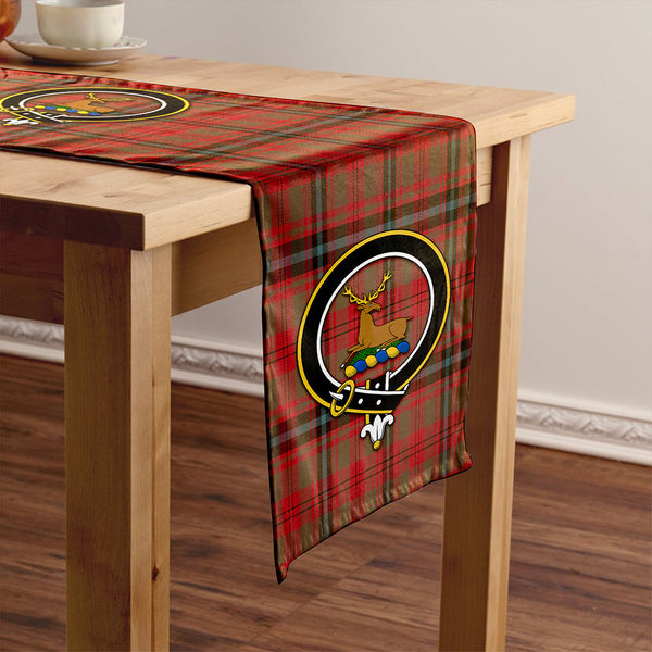Fulton 1999 Weathered Clan Badge Tartan Table Runner