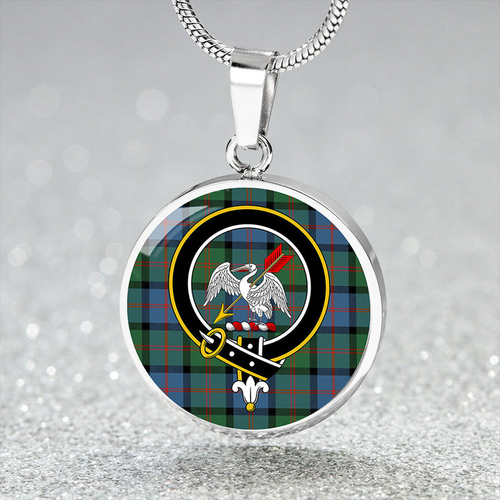 Gammell 1978 Ancient Clan Badge Tartan Classic Circle Necklace