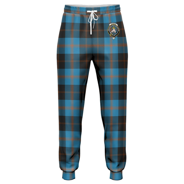 Garden Clan Badge Tartan Jogger Pants