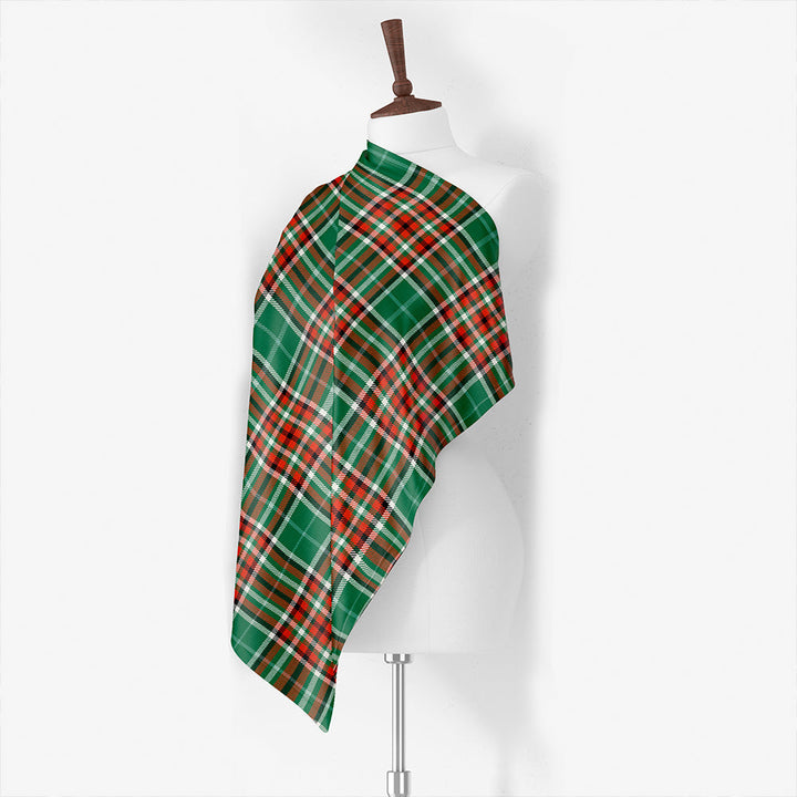 Gayre Ancient Tartan Classic Silk Habotai Square Scarf