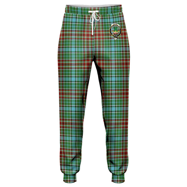 Gayre Modern Clan Badge Tartan Jogger Pants
