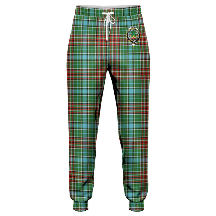 Gayre Modern Clan Badge Tartan Jogger Pants