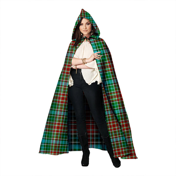 Gayre Modern Clan Badge Tartan Hooded Cloak