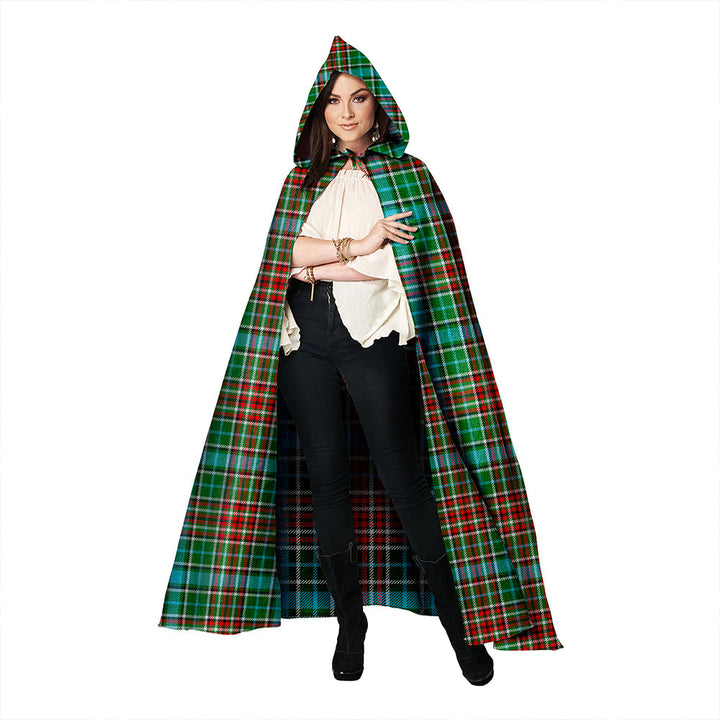 Gayre Modern Clan Badge Tartan Hooded Cloak