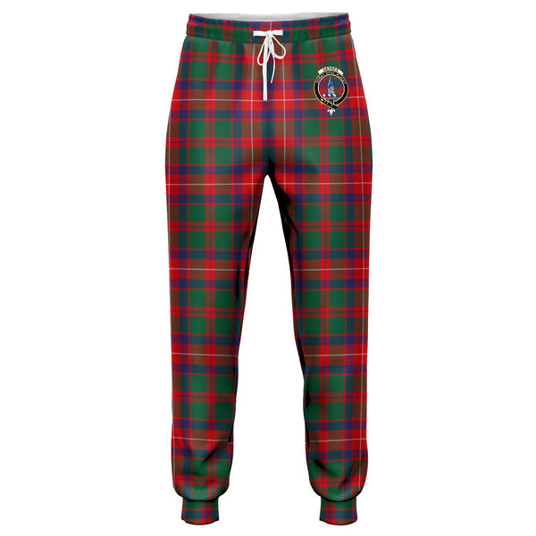 Geddes Modern Clan Badge Tartan Jogger Pants