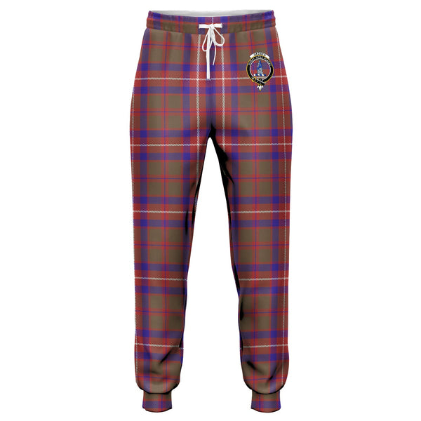 Geddes Weathered Clan Badge Tartan Jogger Pants