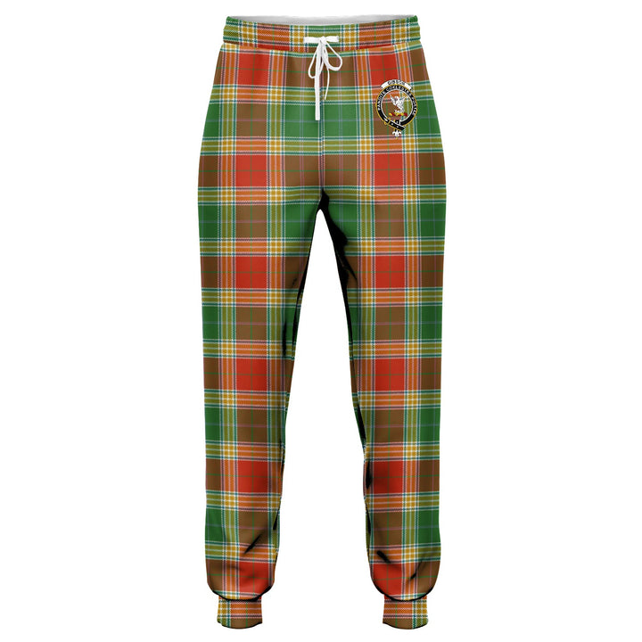 Gibson (Gibbs) Ancient Clan Badge Tartan Jogger Pants