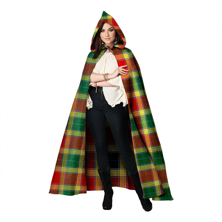 Gibson (Gibbs) Modern Clan Badge Tartan Hooded Cloak