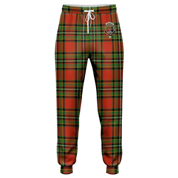 Gillespie Ancient Clan Badge Tartan Jogger Pants