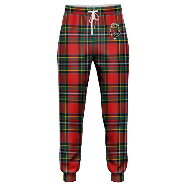 Gillespie Modern Clan Badge Tartan Jogger Pants