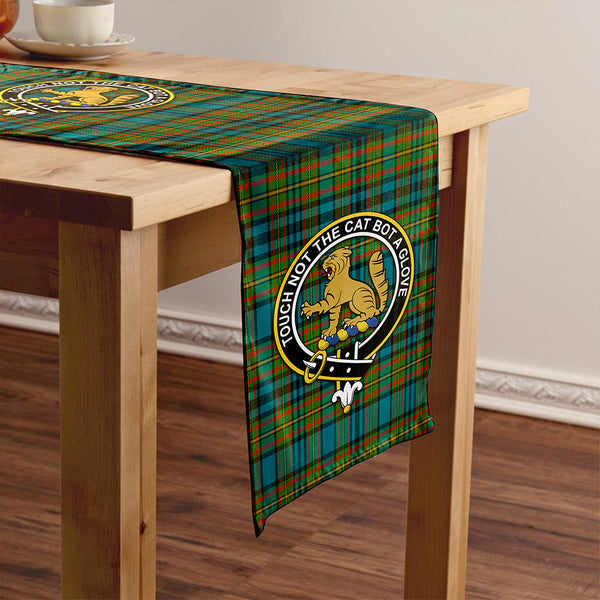 Gillies Ancient Clan Badge Tartan Table Runner
