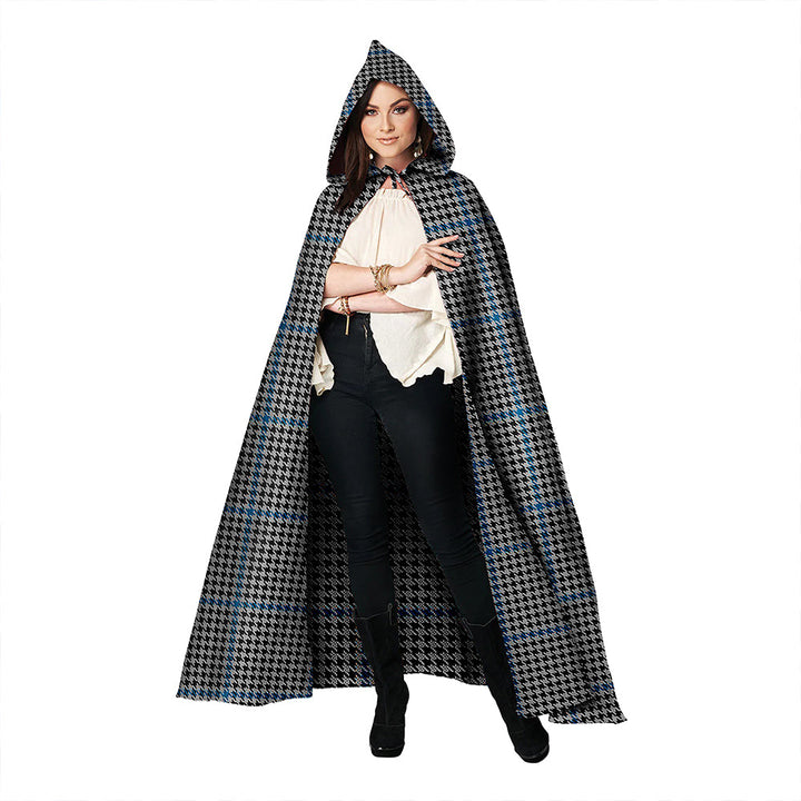 Gladstone Clan Badge Tartan Hooded Cloak