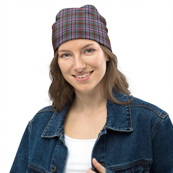 Gordon Red (1819) (Gordon Old Huntly) Weathered Tartan Beanie