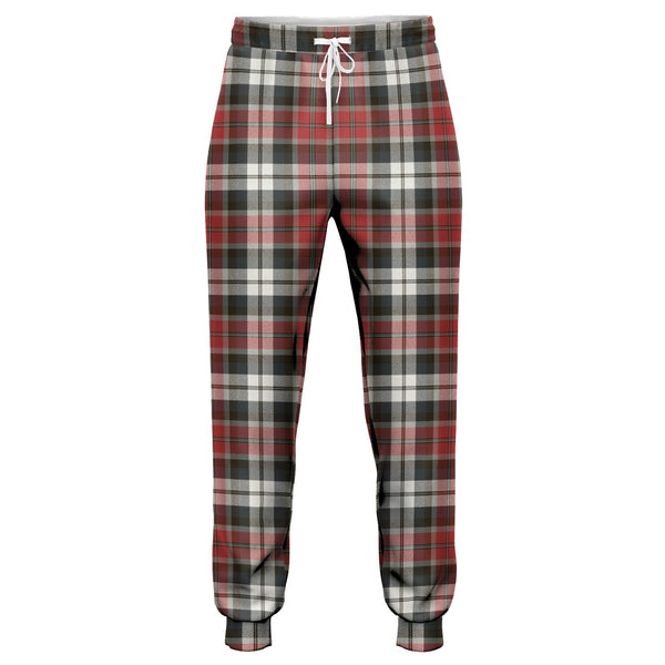 Graham Red Dress Weathered Tartan Jogger Pants