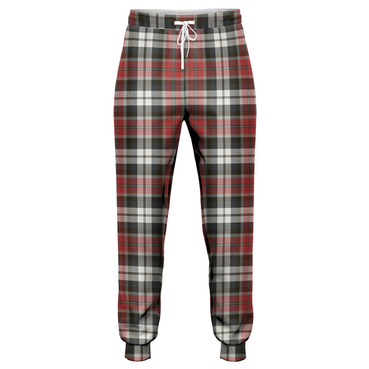 Graham Red Dress Weathered Tartan Jogger Pants