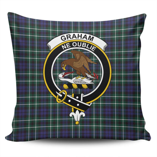 Graham of Montrose Modern Tartan Classic Crest Pillow Cover