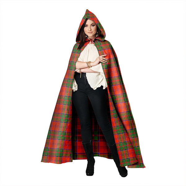 Grant Ancient Clan Badge Tartan Hooded Cloak