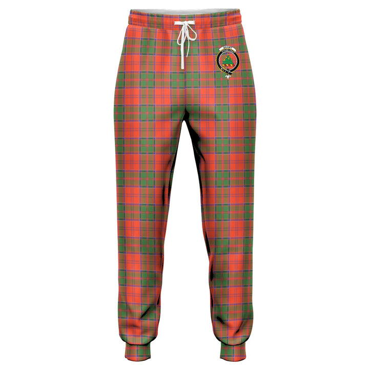Grant Ancient Clan Badge Tartan Jogger Pants