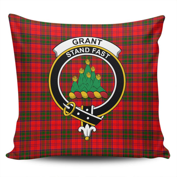 Grant Modern Tartan Classic Crest Pillow Cover