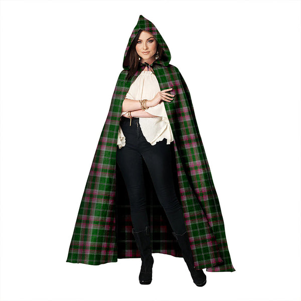 Gray Clan Badge Tartan Hooded Cloak