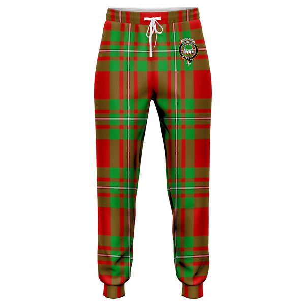 Grierson Clan Badge Tartan Jogger Pants