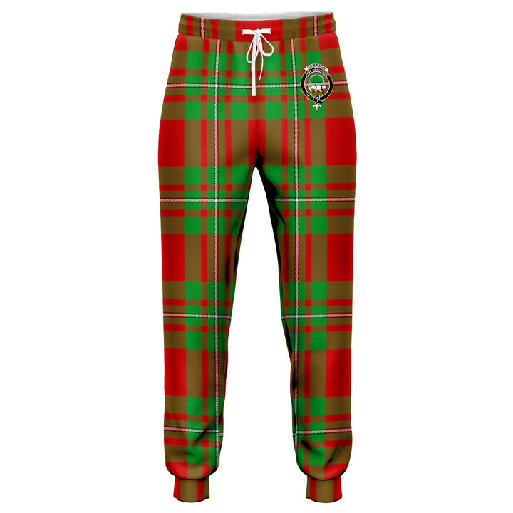 Grierson Clan Badge Tartan Jogger Pants