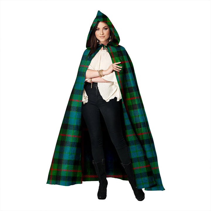 Gunn Ancient Clan Badge Tartan Hooded Cloak