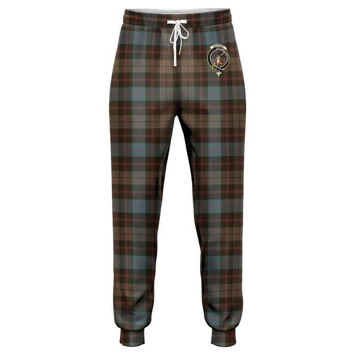 Guthrie Weathered Clan Badge Tartan Jogger Pants