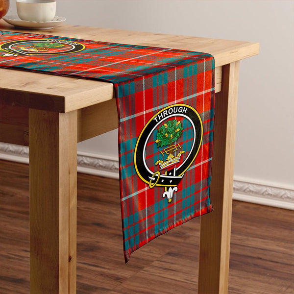 Hamilton Ancient Clan Badge Tartan Table Runner