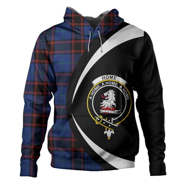 Home Modern Clan Badge Tartan Hoodie Circle Style