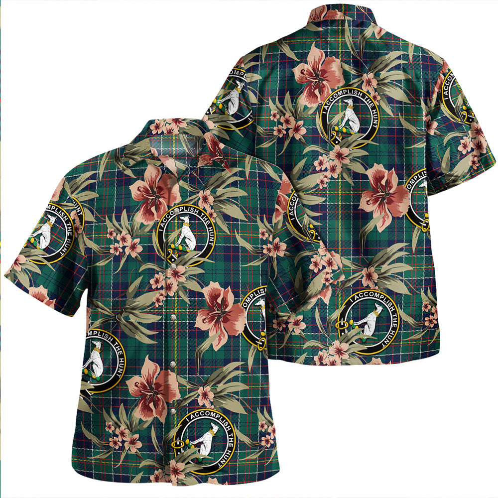 Forrester or Foster Tartan Hawaiian Shirt main image 1