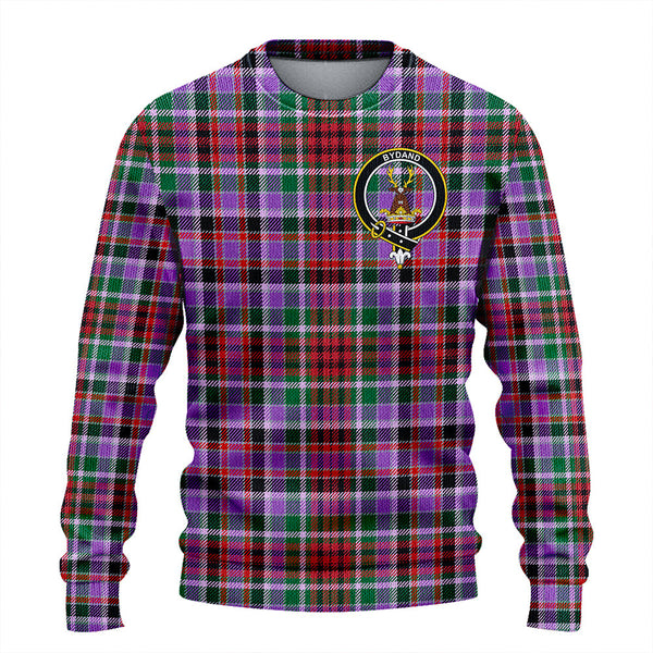 Huntly Ancient Clan Badge Tartan Knitted Sweater