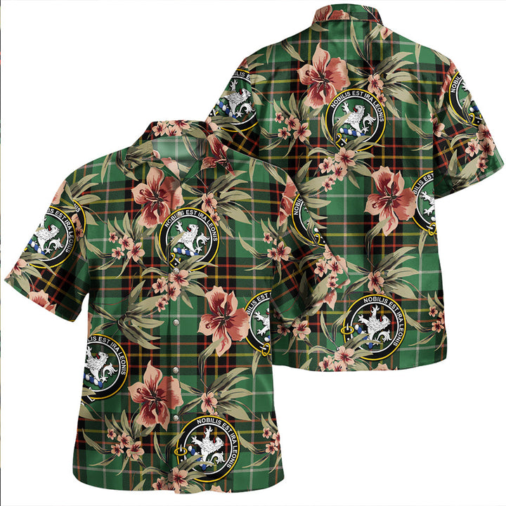 Inglis Ancient Clan Badge Tartan Aloha Hawaiian Shirt Tropical Old Style