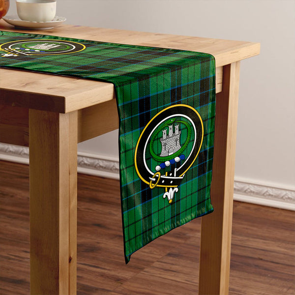 Innes (Georgina) Weathered Clan Badge Tartan Table Runner