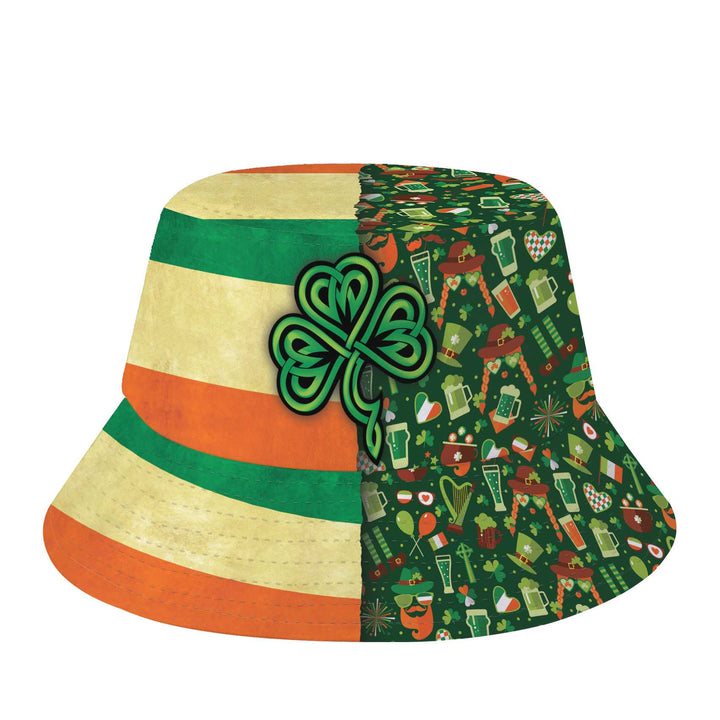 Irish Shamrock Bucket Hat