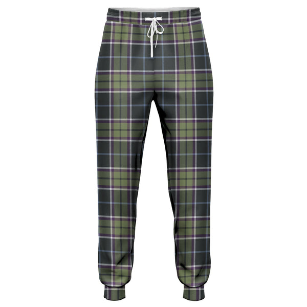 Isle of Man Manx Ellan Vannin Weathered Tartan Jogger Pants