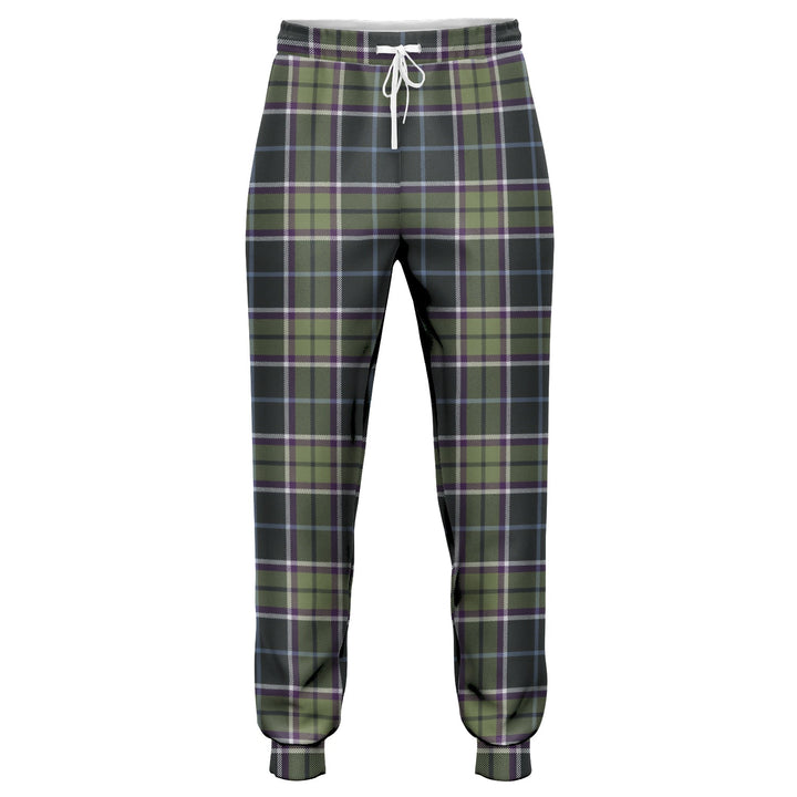 Isle of Man Manx Ellan Vannin Weathered Tartan Jogger Pants