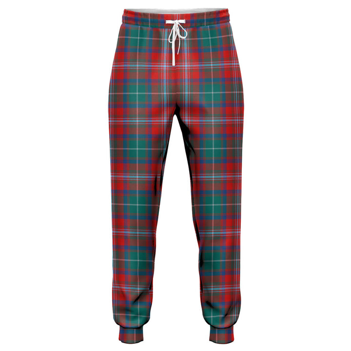 Isle of Man Manx Heritage Modern Tartan Jogger Pants