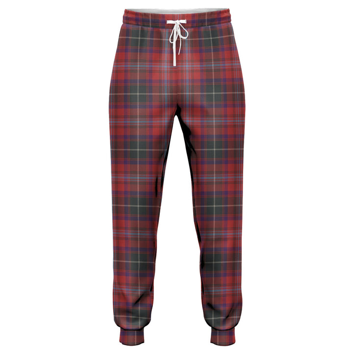Isle of Man Manx Heritage Weathered Tartan Jogger Pants