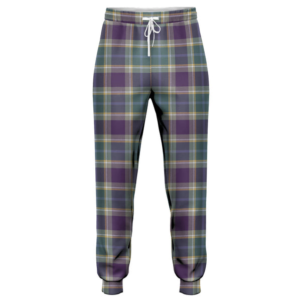 Isle of Man Manx Hunting Weathered Tartan Jogger Pants